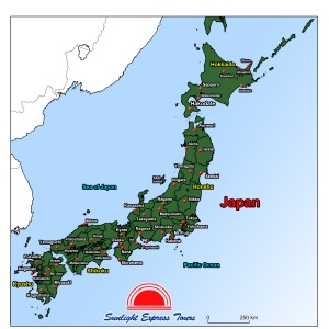 japan map